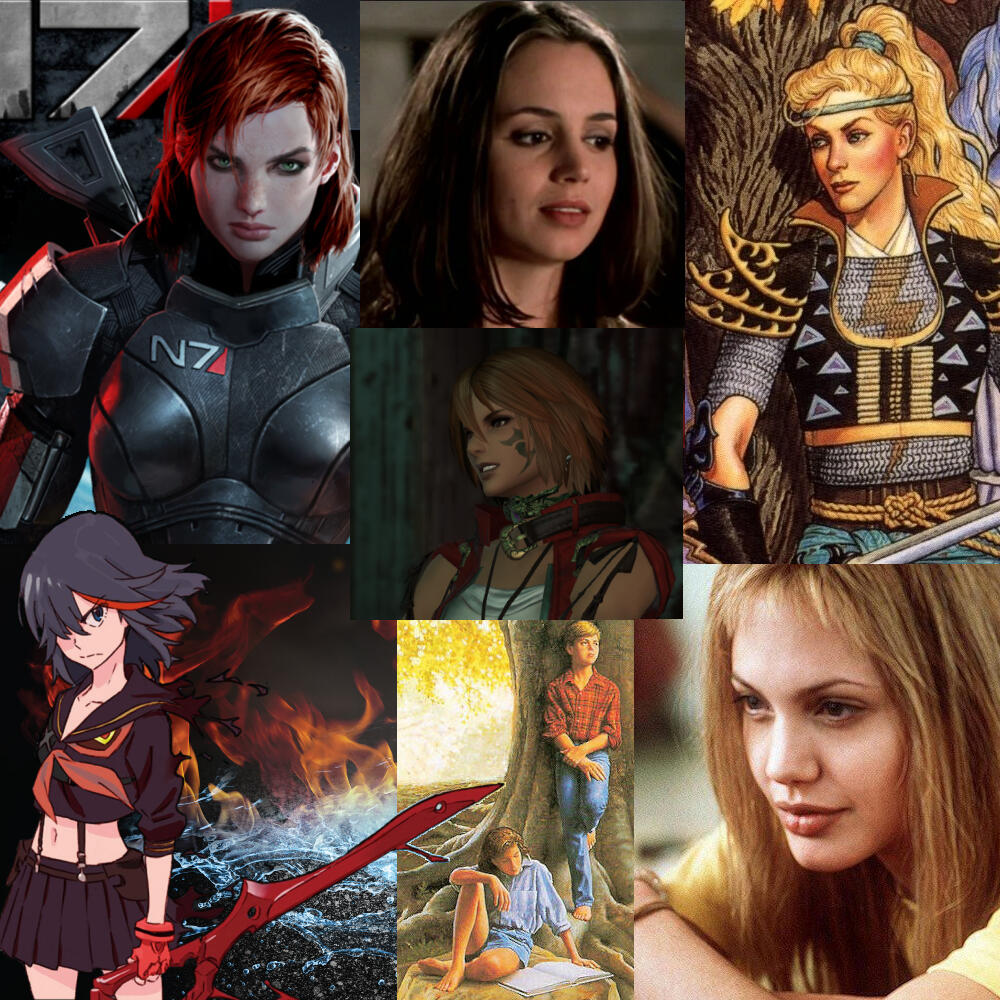 Shephard - Renegade, Faith, Kerowyn,Lisa Rowe, Terabithia, Ryuko